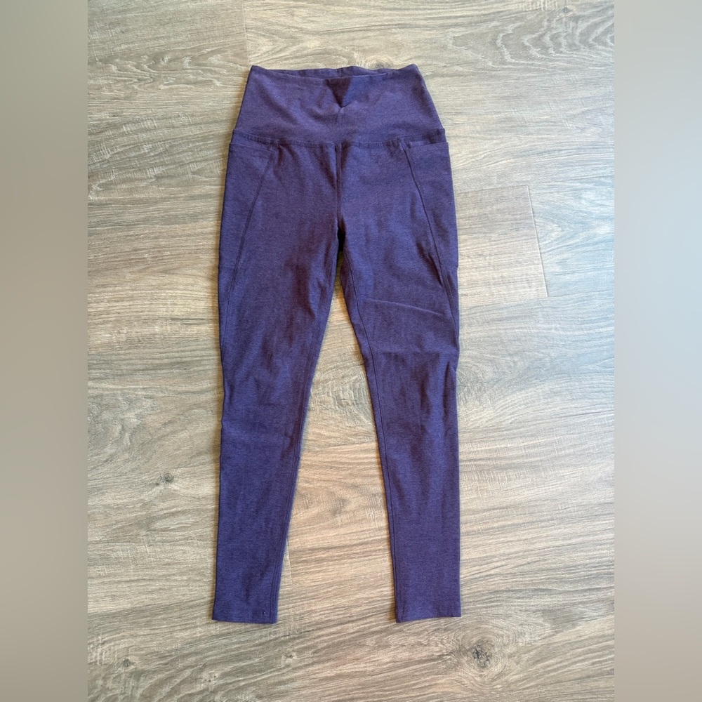 Beyond Yoga x Peloton Purple High-Waisted Leggings